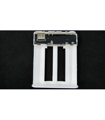 Корпус Power Bank Портативная Зарядка 4*18650 micro usb черный (10219)