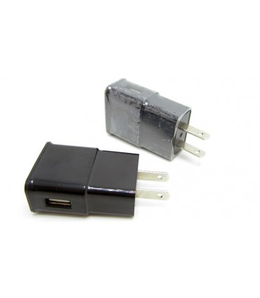 Зарядное блок питания USB 5V 1A с американской вилкой (15123)