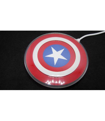 Беспроводная зарядка для смартфона умных часов трекера Qi (15893)