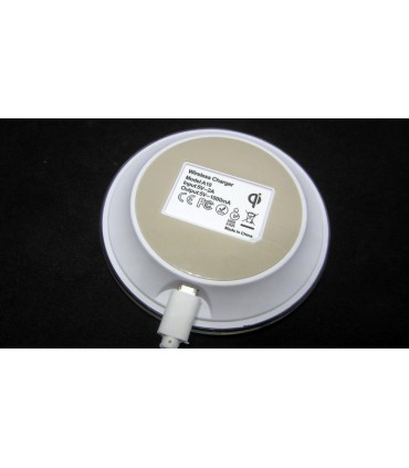 Беспроводная зарядка для смартфона умных часов трекера Qi (15893)