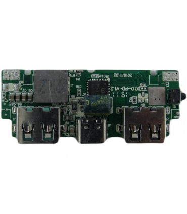 Плата Power Bank QC2.0 2*USB 56*21мм с разборки (18951)