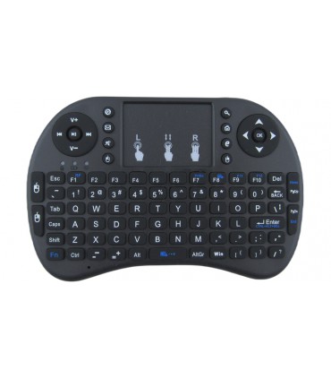 Беспроводная мини-клавиатура с подсветкой и тачпадом RII Mini i8 2.4G (18954)