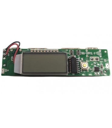 Плата Power Bank с дисплеем 5V 2*USB DIY (19410)
