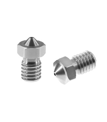 Сопло нержавейка E3DV6 E3DV5 M6 нить 1.75мм на 0.4мм (16830)