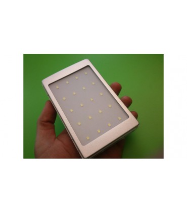 Power Bank 5*18650 2.1A фонарь солнечная батарея 13000mAh (11000)