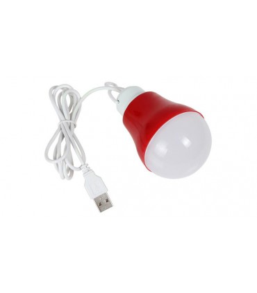 LED лампа ночник USB 7W потребление 2.5W (14817)