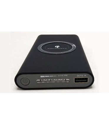 Power Bank Qi павербанк с беспроводной зарядкой 5V 2A емкость 10000mAh (15707)