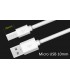 Кабель для зарядки телефона планшета удлиненный Micro USB 10mm (19298)