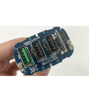 Автомобильное зарядное устройство для Anker QC3.0 PD DIY (19332)