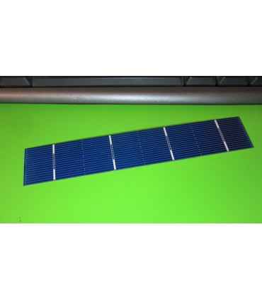 Солнечный элемент поликристалл поликремний 156*22мм (12640)