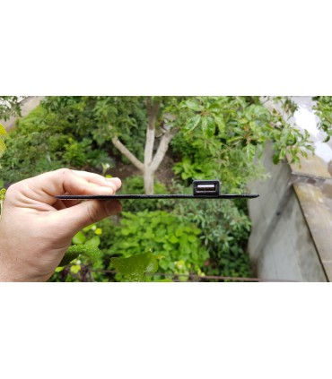 Солнечная панель зарядка для телефона Power Bank 6V 3.5W 165*135 USB (12878)