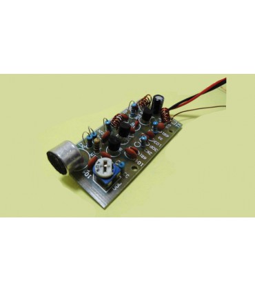 Микрофон дистанционный FM DIY со схемой собери сам (12364)