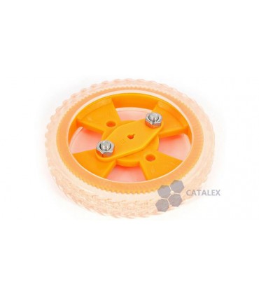 Износостойкое резиновое колесо для умного автомобиля 70*12mm под двигатель N20 (16081)