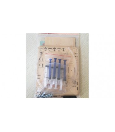 STEM-конструктор механический робот манипулятор на гидро- пневмоприводе (16455)