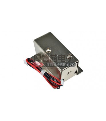 Электромеханический соленоидный замок электрозамок защелка МИНИ 12V 350mA (17817)