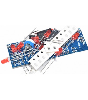 Светодиодный модуль для проточной воды NE555 CD4017 (18225)