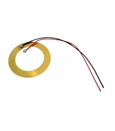 Пьезоэлемент 35мм пьезоэлектрический элемент медный (15779)