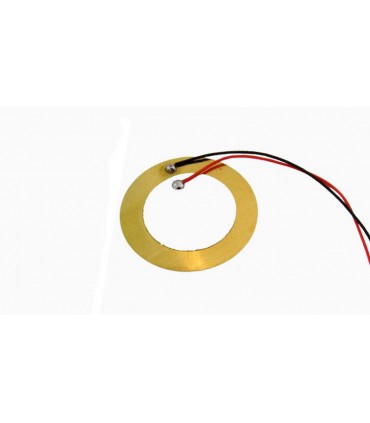 Пьезоэлемент 35мм пьезоэлектрический элемент медный (15779)
