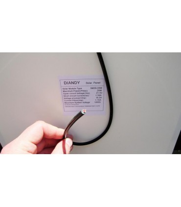 Солнечная панель гибкая 20W 18V 420*340мм (18636)