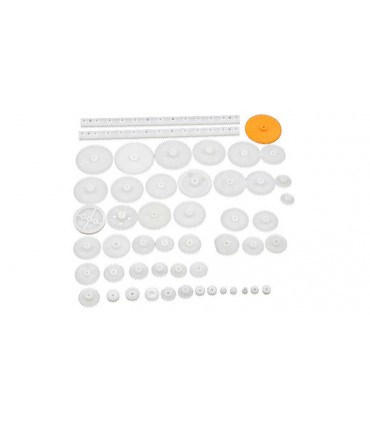 Компоненты детского конструктора DIY STEM-образование Шестерни (16486)