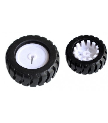 Колесо резиновое шина для редуктора двигателя N20 43мм D-axis (15021)