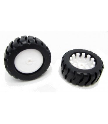 Колесо резиновое шина для редуктора двигателя N20 43мм D-axis (15021)