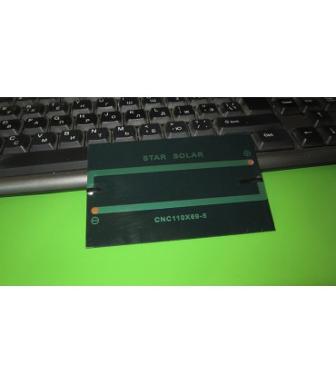 Солнечная панель поликристалл 5V 1.25W CNC110*69 Star Solar (12619)