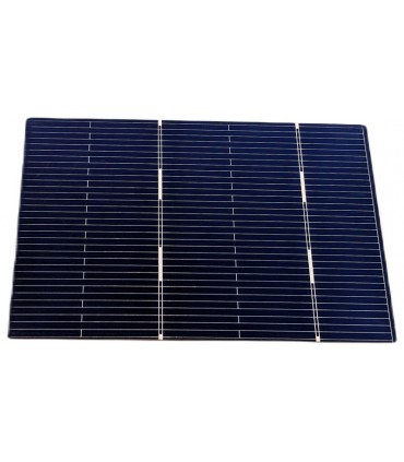 Кристалл для солнечной панели поликремный 78*52мм 0.5V 0.7W (19356)