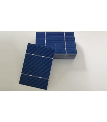 Кристалл для солнечной панели поликремный 78*52мм 0.5V 0.7W (19356)