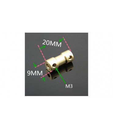 Цанга вала для электрического двигателя 3.17*4mm (15484)