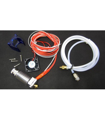 Хотэнд экструдер короткий 1.75*0.4 с вентилятором 3D-принтер (15181)