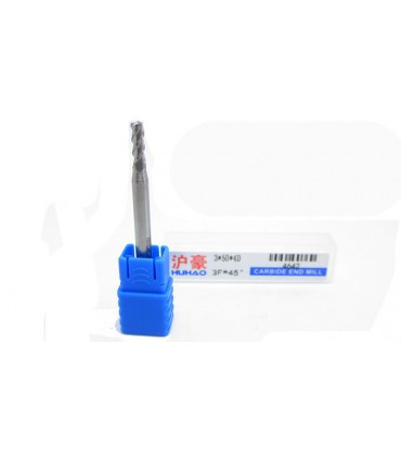 Фреза станка ЧПУ для резки алюминия 3.0*8C*50L*4D (15176)