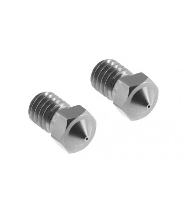 Сопло нержавейка E3DV6 E3DV5 M6 нить 1.75мм на 0.4мм (16830)