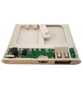 Powerbank slim павербанк тонкий Mi розовый 5V 1A 4000mAh (15697)