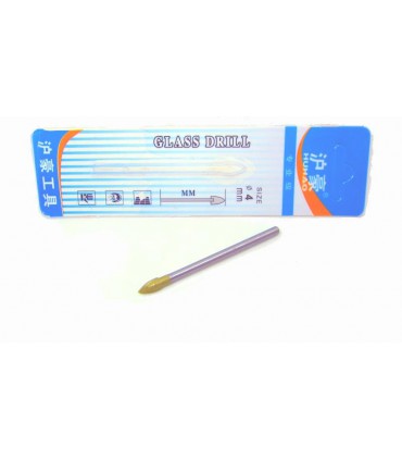 Керамическео сверло для мрамора стекла 4мм (15041)