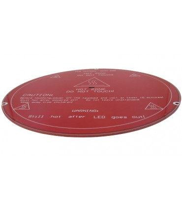 Нагревательная пластина 3D-принтера MK2Y круглая 200 мм (17921)