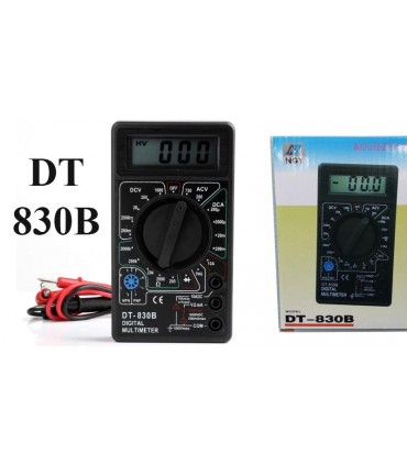 Цифровой мультиметр DT-830B со щупами (15792)