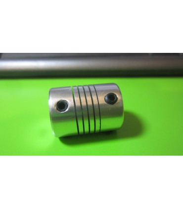 Гибкая муфта 5*8 мм шагового двигателя 3D-принтера (12173)