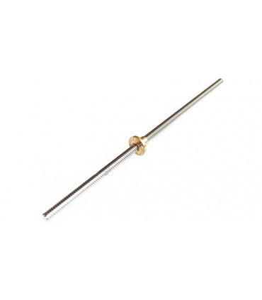 Трапецеидальный вал винт с гайкой для 3D-принтера ЧПУ 50см (12097)