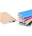 Powerbank slim павербанк тонкий Mi золотистий 5V 1A 4000mAh (15696)