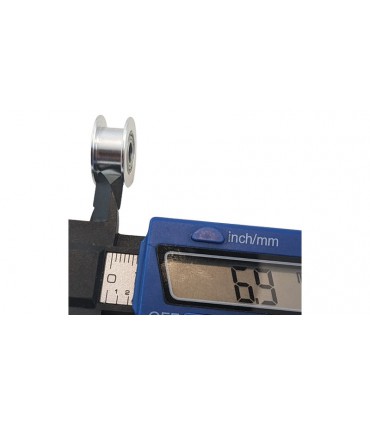 Шкив без зубов 12мм M5 для 3D-принтера ЧПУ аналог 20 зубов (14786)