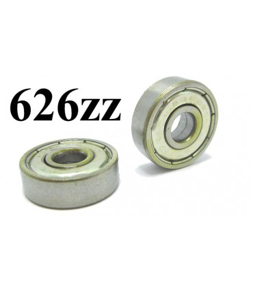 Подшипник шариковый радиальный 626zz (15268)