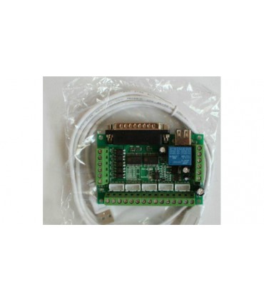 Интерфейсная плата управления 5осей Mach3 USB (10690)