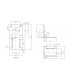 Монтажный кронштейн шагового двигателя шаг 57 NEMA 57BYG250B (14774)