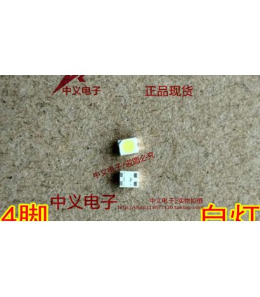 Светодиод LED SMD белый четырехконтактный для приборной панели Nissan (16750)