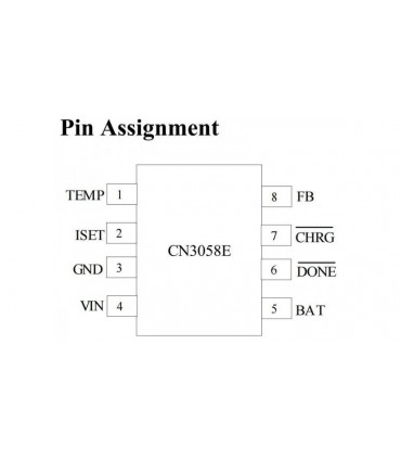 Чип микросхема CN3058E под LiFePO4 (11520)