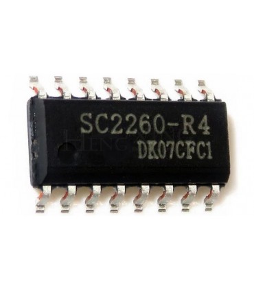 Микросхема SC2260-R4 аналог PT2260-R4 HS2260A-R4 (19917)