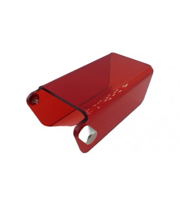 Защитное стекло лазерной головки 190-540нм 40мм красный (19028)