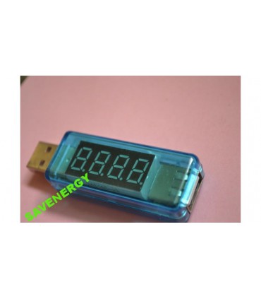 USB тестер-измеритель тока напряжения (11694)