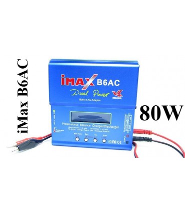 Универсальное зарядное устройство тестер IMax B6AC 5A 80W с блоком питания (15073)